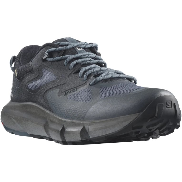 Black Salomon Predict Hike GTX Men's Hiking Shoes | PH 19784L